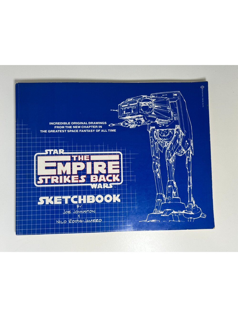 Star Wars Empire Strikes Back Sketchbook 1980 First Edition Joe Johnston